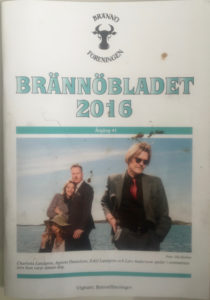 Brännöbladet satte Järnstudion på omslaget.